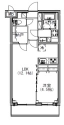 S-RESIDENCE北戸田の物件間取画像